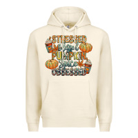 Tofu stressed blessed pumpkin spice obsessed Premium Hoodie - CowGirlArtShop