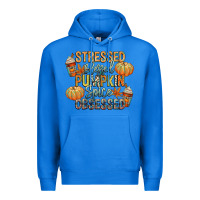 True Royal stressed blessed pumpkin spice obsessed Premium Hoodie - CowGirlArtShop