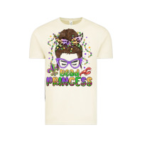 Vintage Arctic bead princess messy bun mardi gras Vintage Tee - MaliasSmallBusiness
