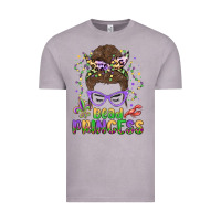 Vintage Zinc bead princess messy bun mardi gras Vintage Tee - MaliasSmallBusiness