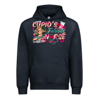 Navy cupid's favorite nurse Urban Hoodie - FaDigitalArtStudio