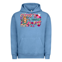 Pigment Pebble Blue cupid's favorite nurse Urban Hoodie - FaDigitalArtStudio