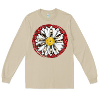 Mushroom daisy Long Sleeve Tee - JahusDesignShop