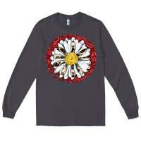 Smoke daisy Long Sleeve Tee - JahusDesignShop
