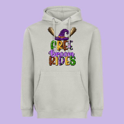 Free Broom Rides Heavyweight Hoodie Designed By Cowgirlartshop
