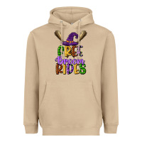 Mushroom free broom rides Heavyweight Hoodie - CowGirlArtShop