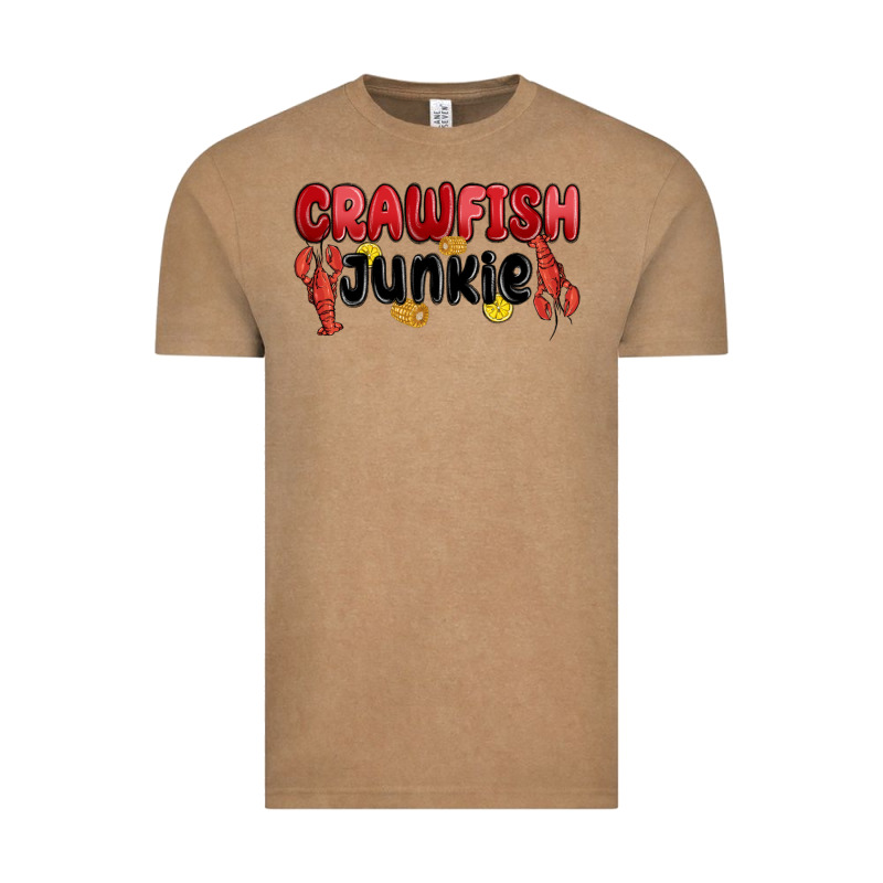 Crawfish Junkie Vintage Tee by MaliasSmallBusiness | Teevron