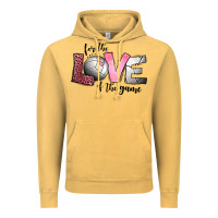 Vintage Mustard for the love of the game volleyball Vintage Hoodie - Jasminsmagicworld