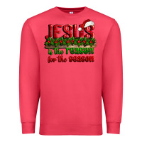 Cardinal jesus is the reason for the season Premium Sweatshirt - CowGirlArtShop