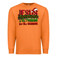 Carrot jesus is the reason for the season Premium Sweatshirt - CowGirlArtShop