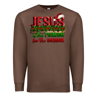 Chestnut jesus is the reason for the season Premium Sweatshirt - CowGirlArtShop