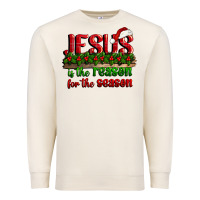 Sandshell jesus is the reason for the season Premium Sweatshirt - CowGirlArtShop