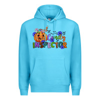 Ocean Blue candy inspector Premium Hoodie - CowGirlArtShop
