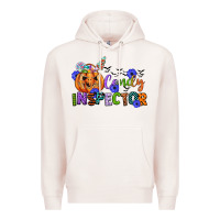 Pale Pink candy inspector Premium Hoodie - CowGirlArtShop