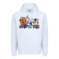 White candy inspector Premium Hoodie - CowGirlArtShop
