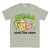 Matcha tequila cheaper than therapy Classic Tee - MaliasSmallBusiness
