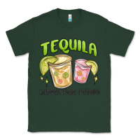 Sports Green tequila cheaper than therapy Classic Tee - MaliasSmallBusiness