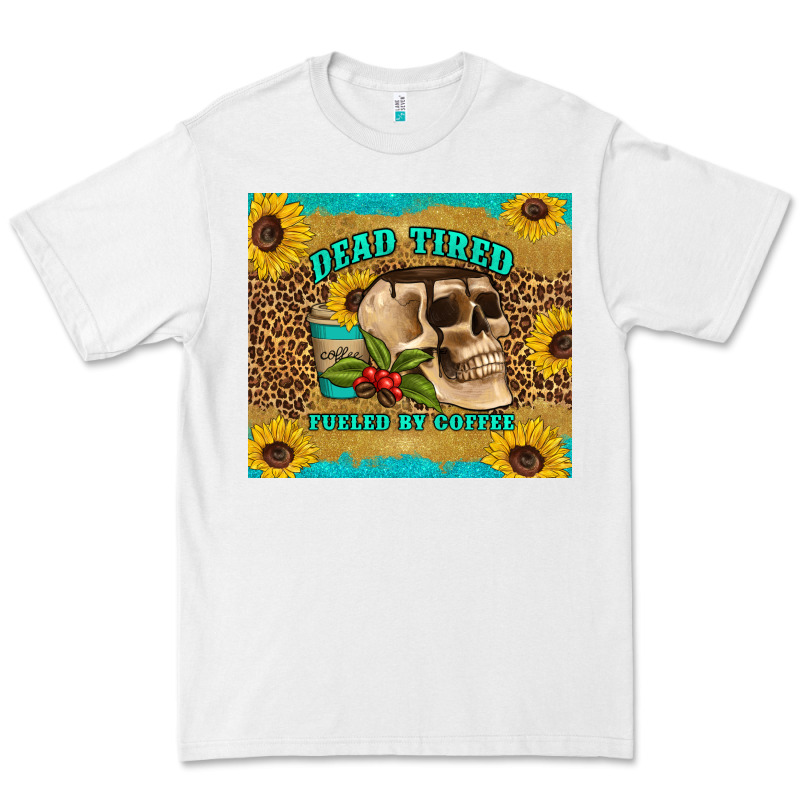 Dead Tired Fueled By Coffee Premium Tee by Artiststas | Teevron