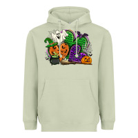 Matcha halloween heart Heavyweight Hoodie - CowGirlArtShop