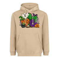Mushroom halloween heart Heavyweight Hoodie - CowGirlArtShop