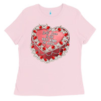 Bubblegum Pink self love Ladies Tee - Artiststas