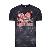 Cloud Black love bug Vintage Tee - MaliasSmallBusiness