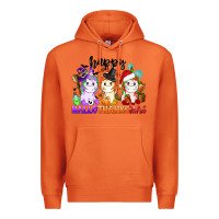 Carrot happy hallothanksmas unicorn Premium Hoodie - CowGirlArtShop