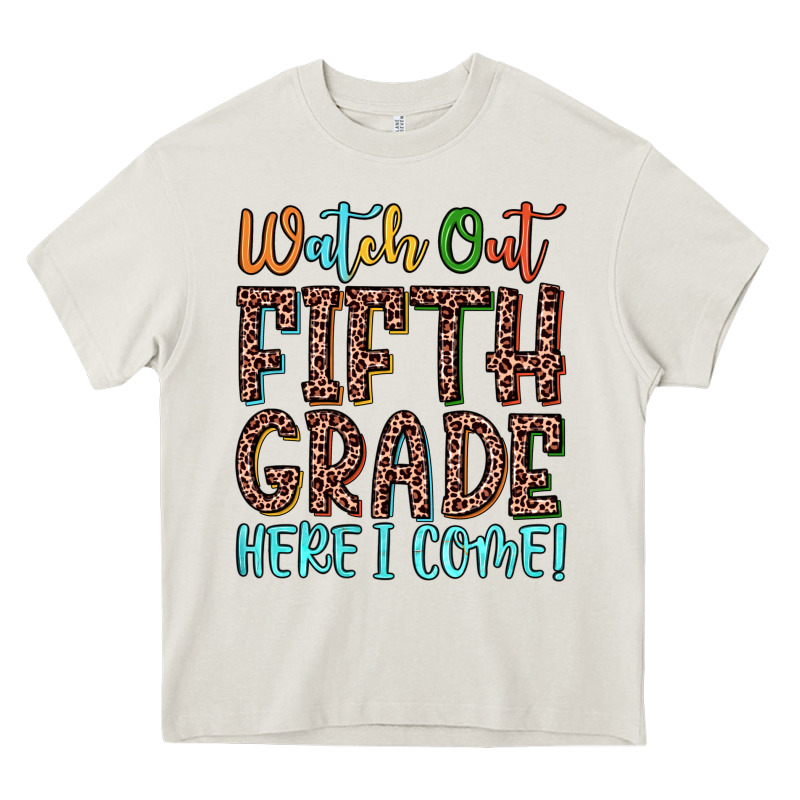 Watch Out Fifth Grade Here I Come! Heavy Core Tee by JahusDesignShop | Teevron
