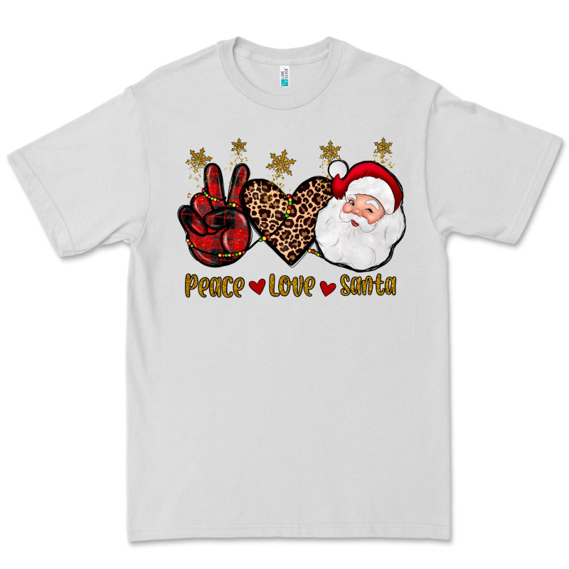 Peace Love Santa Premium Tee by JahusDesignShop | Teevron