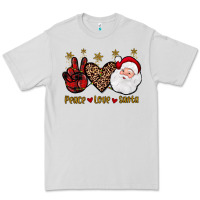 Dove Grey peace love santa Premium Tee - JahusDesignShop