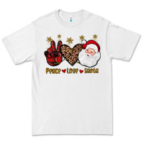 White peace love santa Premium Tee - JahusDesignShop