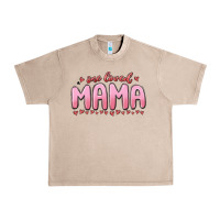 French Oak one loved mama Urban Heavy Tee - MaliasSmallBusiness