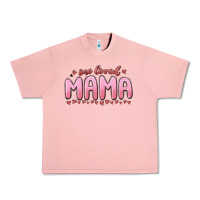 Salmon one loved mama Urban Heavy Tee - MaliasSmallBusiness