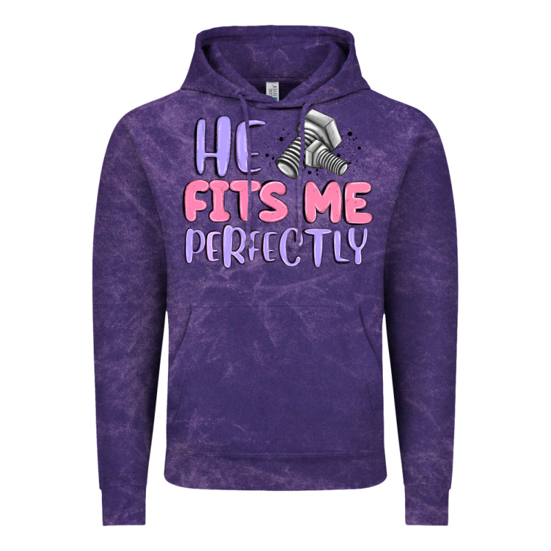 He Fits Me Perfectly Vintage Hoodie by MaliasSmallBusiness | Teevron