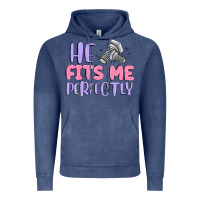 Vintage Denim he fits me perfectly Vintage Hoodie - MaliasSmallBusiness