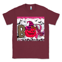 Burgundy Boo october Classic Tee - CowhideDigitalArt