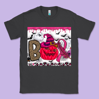 Boo October Classic Tee Designed By Cowhidedigitalart