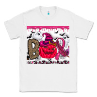 White Boo october Classic Tee - CowhideDigitalArt