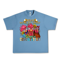Pebble Blue relax were all crazy its not a competition nca Urban Heavy Tee - NancyCooperArtShop