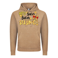 Vintage Coffee softball sister Vintage Hoodie - MaliasSmallBusiness