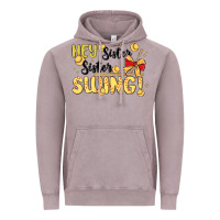 Vintage Zinc softball sister Vintage Hoodie - MaliasSmallBusiness