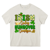 Cream irish today hungover tomorrow Heavy Core Tee - Artiststas
