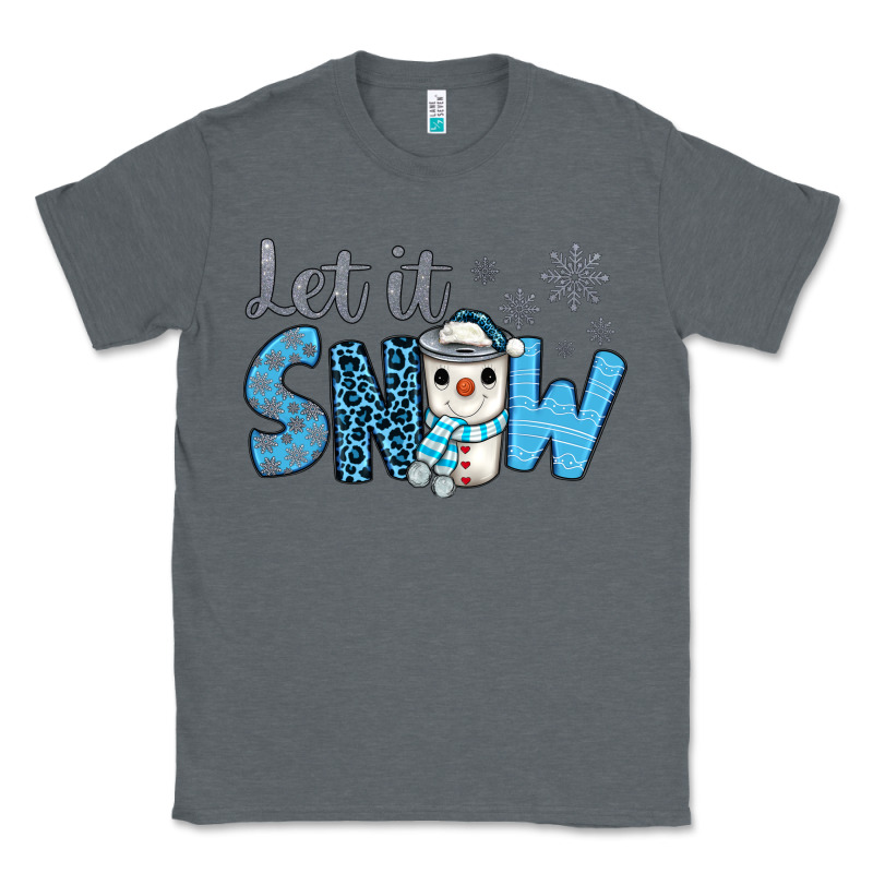 Let It Snow Snowman Coffee Classic Tee by JahusDesignShop | Teevron