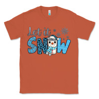 Copper let it snow snowman coffee Classic Tee - JahusDesignShop