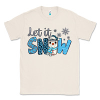 Natural let it snow snowman coffee Classic Tee - JahusDesignShop
