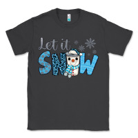Smoke let it snow snowman coffee Classic Tee - JahusDesignShop