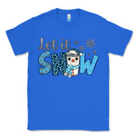 True Royal let it snow snowman coffee Classic Tee - JahusDesignShop