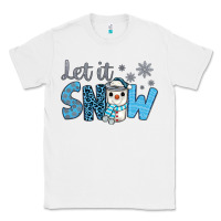 White let it snow snowman coffee Classic Tee - JahusDesignShop