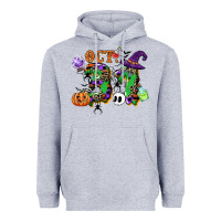 Heather Grey october 31 Heavyweight Hoodie - CowGirlArtShop
