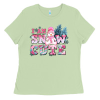 Matcha i am snow cute Ladies Tee - AdoDesignShop